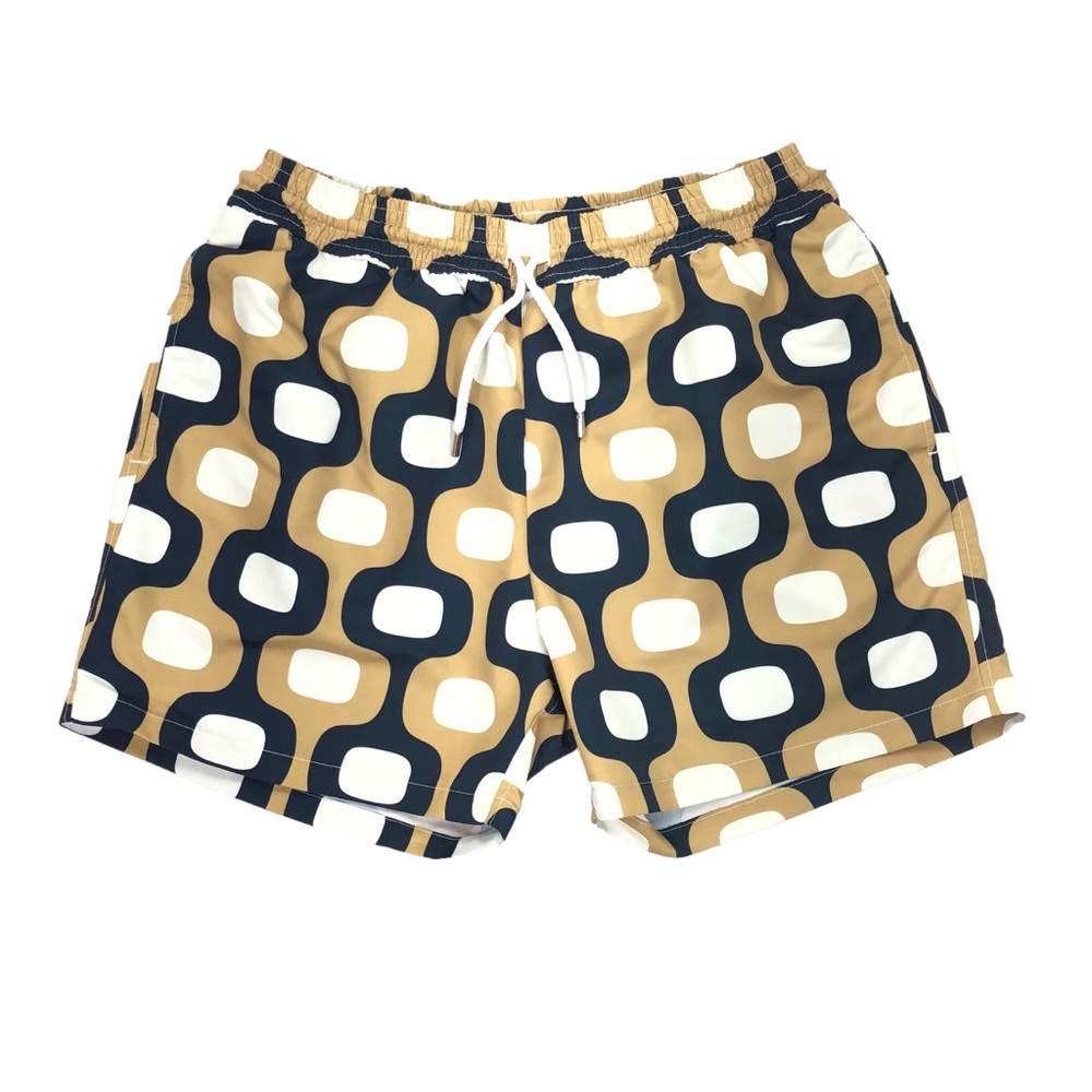 Frescobol Carioca Men's Swim Trunks Size XXL 4.5" Inseam Lined Swimming Shorts